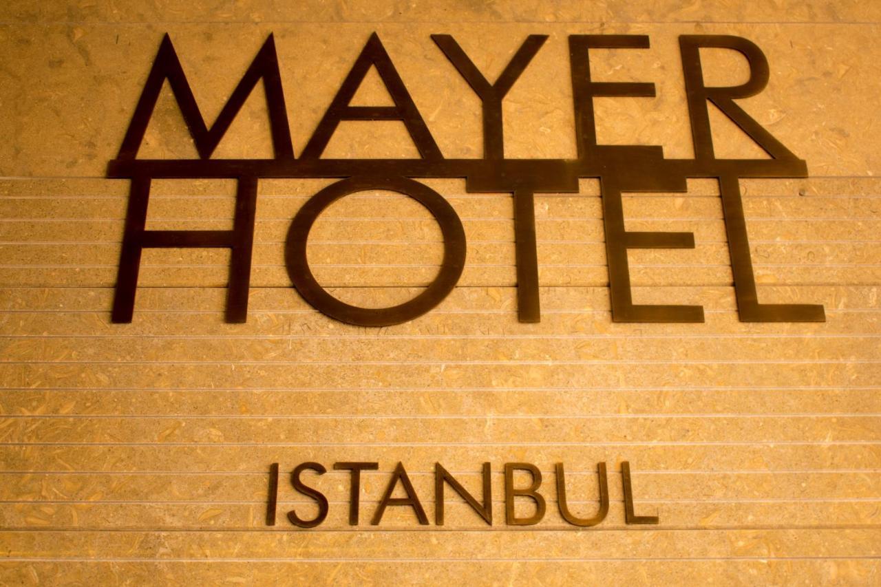 Mayer Hotel Istanbulská provincie Exteriér fotografie